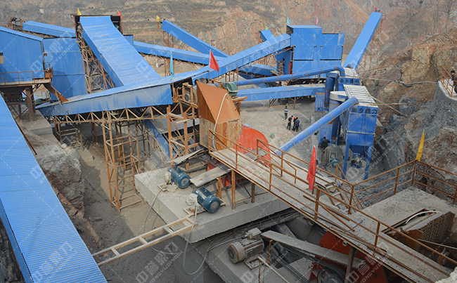 碎石制砂生產(chǎn)線(xiàn)
